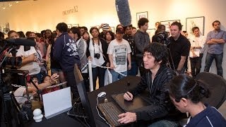 The ART OF FINAL FANTASY X/X-2: Live Art Demonstration by Yusuke