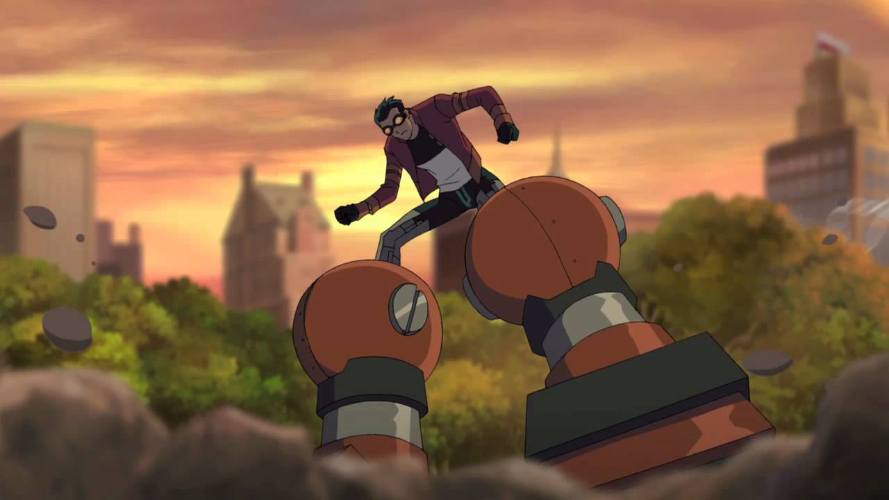 Ben 10/Generator Rex Upgrade Rex Fight animated gif