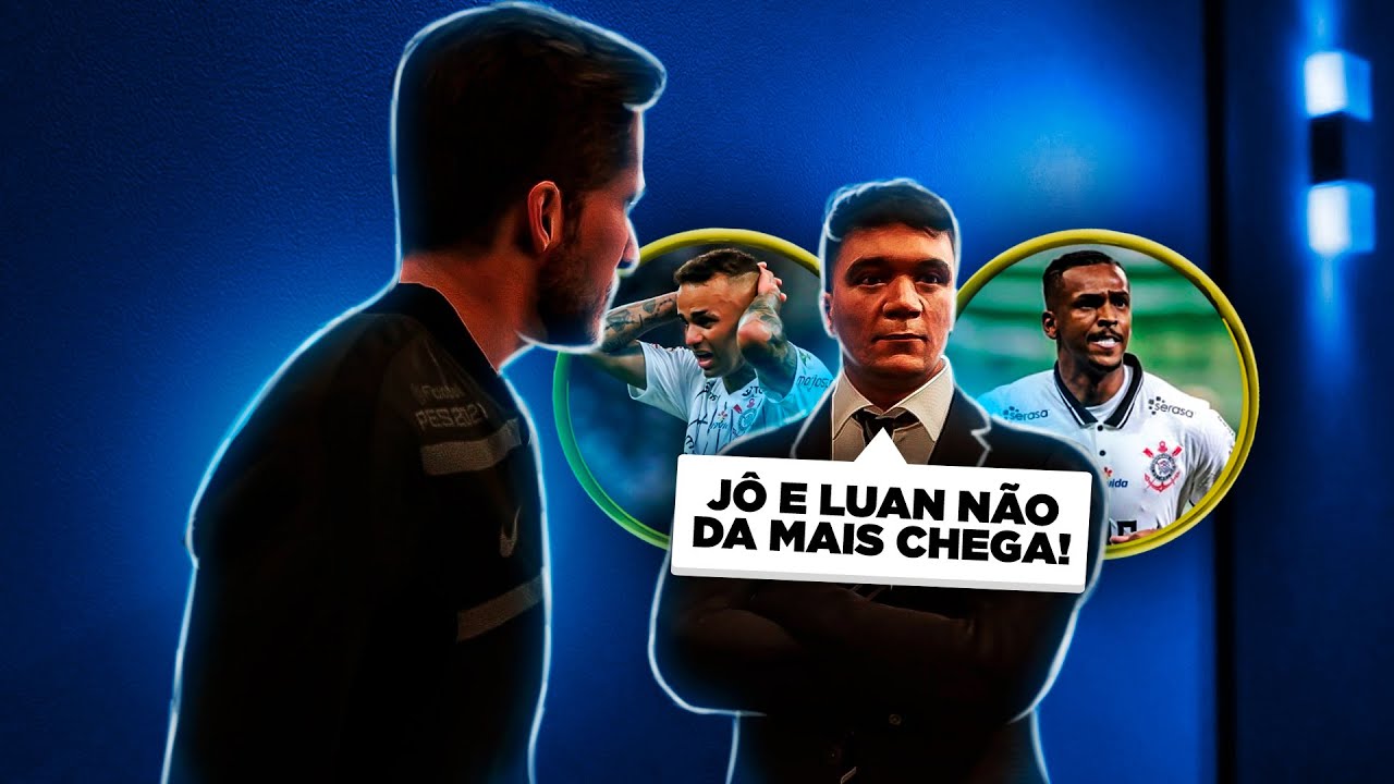 JÔ e LUAN no CORINTHIANS NÃO DA MAIS !! A LIMPA VAI COMEÇAR !! PES 2021 Master Liga #06