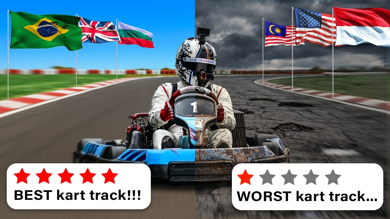 Ranking Every Go Kart Track I Visited in This Year (30 Tracks, 9 Countries, 4 Continents)