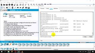 Basic Cisco Configuration Lab #4 Configure Ip Addresses