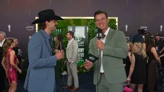 @TuckerWetmore Red Carpet Interview [61st Academy of Country Music Awards]