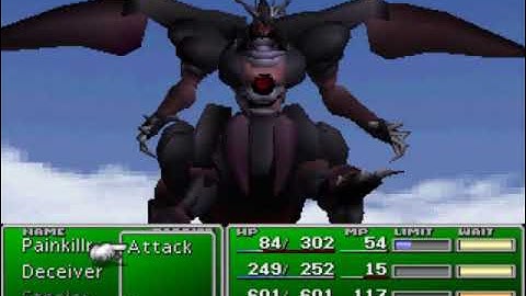 FFVII - Action Button Only Challenge [No EXP] , Part 34: Ultimate Weapon