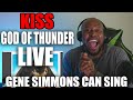 Totally Awesome Reaction and Story to Kiss - God of Thunder (Live)