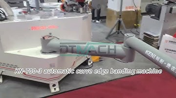 KN-700-3 automatic curve edge banding machine#woodworking #edgebandingmachine #furniture