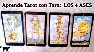 APRENDE TAROT CON TARA 🔮LOS 4 ASES🔮