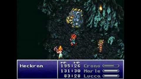 Chrono trigger boss 5 Heckran