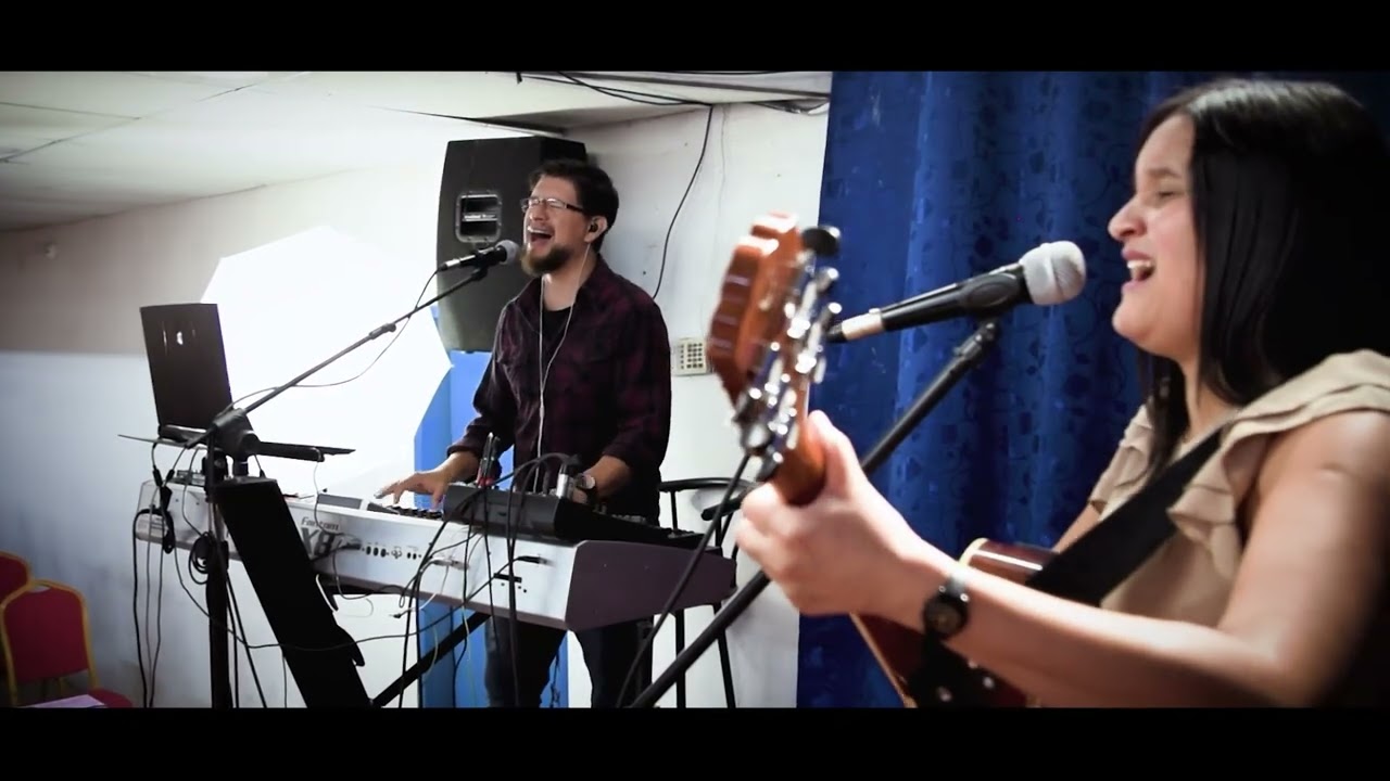 QUEREMOS ADORARTE  | ABRE LOS CIELOS  | SANTO | Nathaly Lillo & Matias Rivero