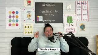 A Day of Micro-Wins - Permission Slip with Anna Przy - Episode 44