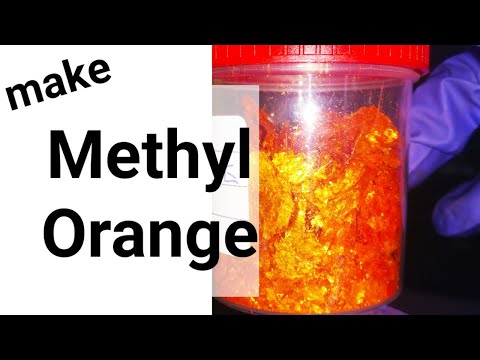 Methyl Orange : Organic synthesis