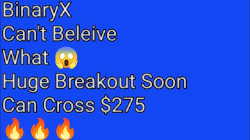 BNX Will Hit $275 (Huge Opportunity ) BinaryX Price Prediction 2027 😱