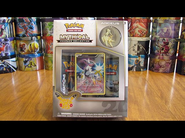 pokemon tcg mythical collection arceus card game Generations Generations cards with two more booster packs. Pokemon Trading Card Game Platinum