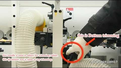 Premilling Edge banding adjustment