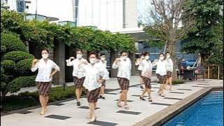 NEW BAREH SOLOK LINE DANCE | CHOREOGRAPHED BY WENARIKA JOSEPHINE (INA)