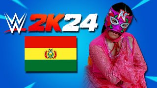 Creando una Cholita Luchadora Boliviana en WWE 2K24