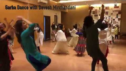 Garba Dance steps for Navaratri by Devesh Mirchandani