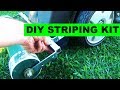 Improved DIY Lawn Striping Kit for Honda HRX217 Self Propelled Lawn Mower