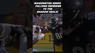 Darnell Washington sends a defender to the SHADOW REALM! #steelers #NFL #stiffarm #football