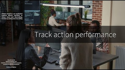 Tutorial - Track action performance