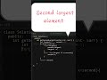 Second Largest Element | Single Traversal | TC: O(n) SC: O(1)
