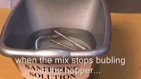 Carpigiani K3 cleaning video - Mix Priming (Spanish)