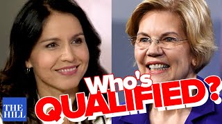 Rep. Gabbard: 'Haven't seen much' evidence that Sen. Warren qualified to be Commander in Chief