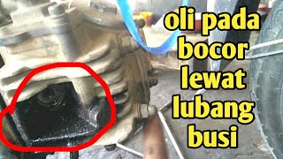 ciri ciri sil klep bocor atau rusak