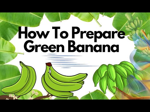 Online Tutorials On Green Seedless Banana Prep For The Puppy