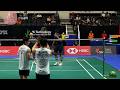 Goh Sze Fei/Nur Izzuddin vs Lu Ching Yao/Yang Po Han Singapore Open 2024【NICE ANGLE 60FPS]