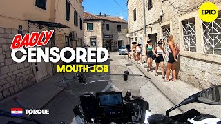 Badly CENSORED Mouth Job - Croatia - P2T EP10
