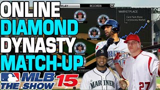 MLB 15' the Show Diamond Dynasty Online Match-up on Twitch