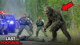 Bigfoot Took Down 9 Police Officers in 5 Minutes