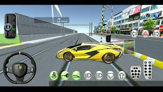 Railway Station Lamborghini 3D Driving Game 2021 - 3D Driving Simulator Game - Android Gameplay 3d screenshot 2