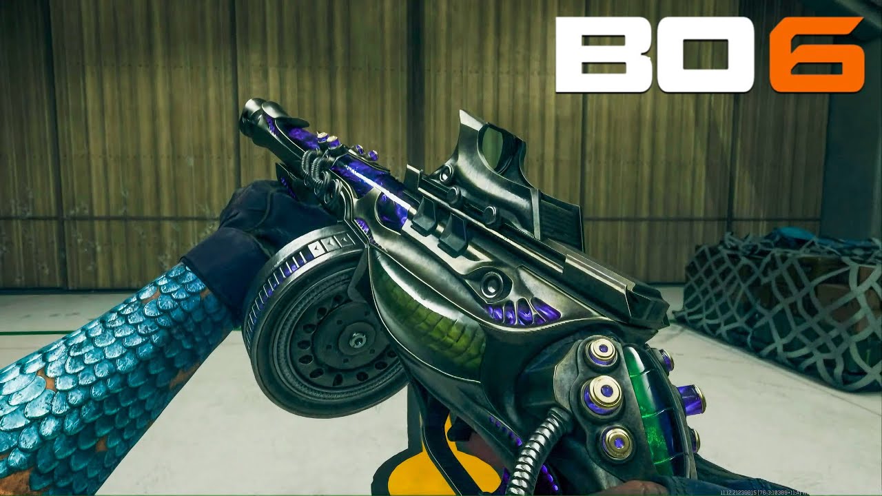 BO6 Strange Abyss Mastercraft Reactive REEF HUNTER PPSh-41 w/ Dark Water Tracers and Venom Explosion