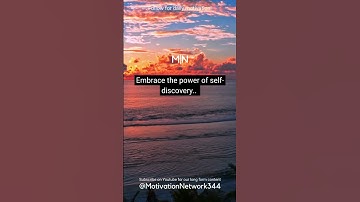 Power of Self-Discovery: Embark on a Journey to Your True Self! #SelfDiscovery #Journey #Shorts