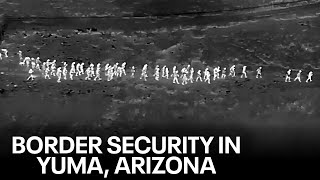 'Our primary mission is not immigration, it's border security': A look at Yuma sector's migrant surg