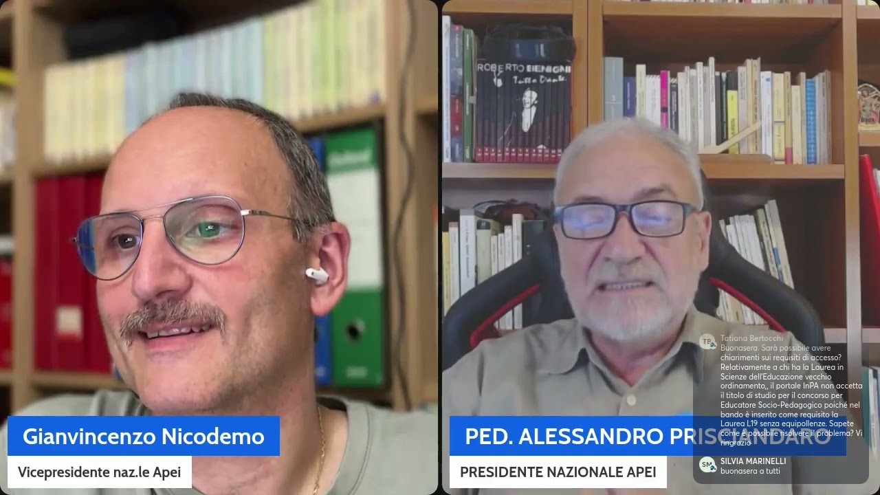 Concorso 1249 educatori e pedagogisti