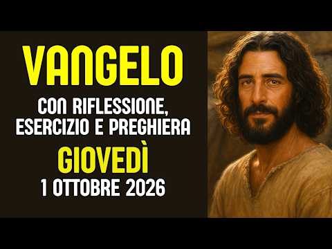Video VANGELO DEL GIORNO — 1 Ottobre 2026 «La messe è abbondante, ma sono pochi gli operai» —Sei mandato