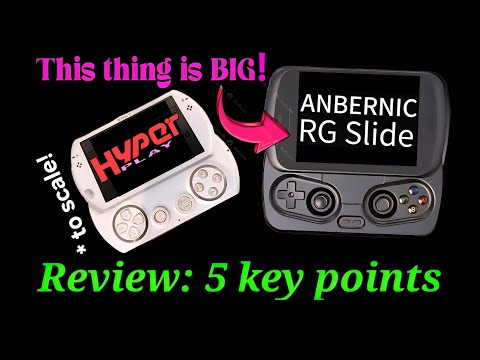 RG Slide review: 5 key points - Anbernic's new 'PSP Go MAX
