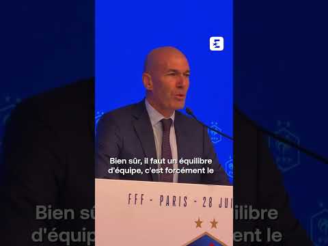 👀🇫🇷 On en sait (un peu) plus sur le style Zidane à la tête de l’équipe de France #football