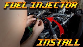 How to install 5 7L HEMI Fuel Injectors - HellRAM Build EP5