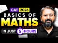 5 Hours = CAT 2026 Quant Foundation 💥 Complete Basics | Ronak Shah