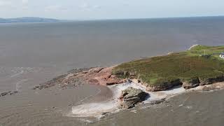 Hilbre Island West Kirby By Drone