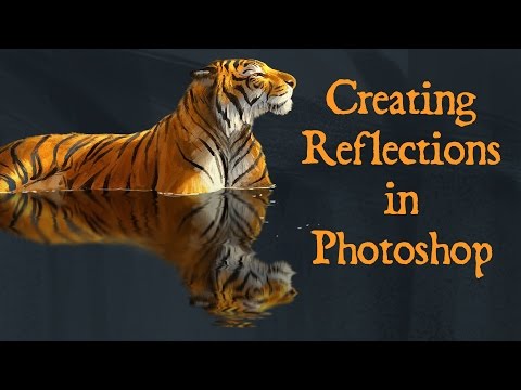 Video: How To Paint A Reflection In Photoshop