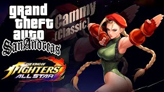 GTA x KOF - Skin Cammy Classic [PC & Android]