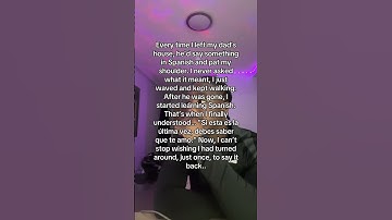 Learning Spanish on this app has helped me understand what he meant.#airlearn #languageapp #deovalo