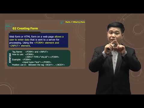 Internet and Web Technology Lesson 12 Create HTML Form