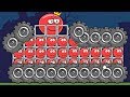 9999 КРАСНЫХ ШАРИКОВ в BAD PIGGIES - в игре Красный Шар и его Машинка Строим с Спуди - Red Ball 4