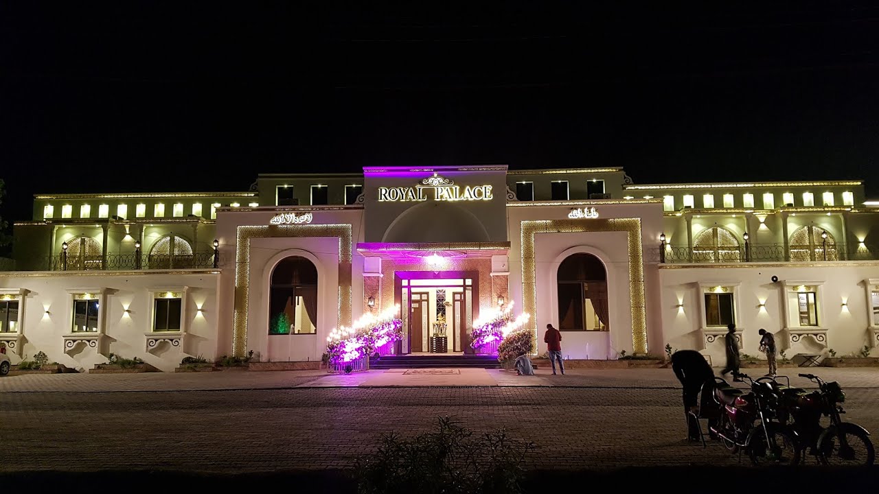 Barat Wedding Event in Royal Palace Marquee Faisalabad YouTube