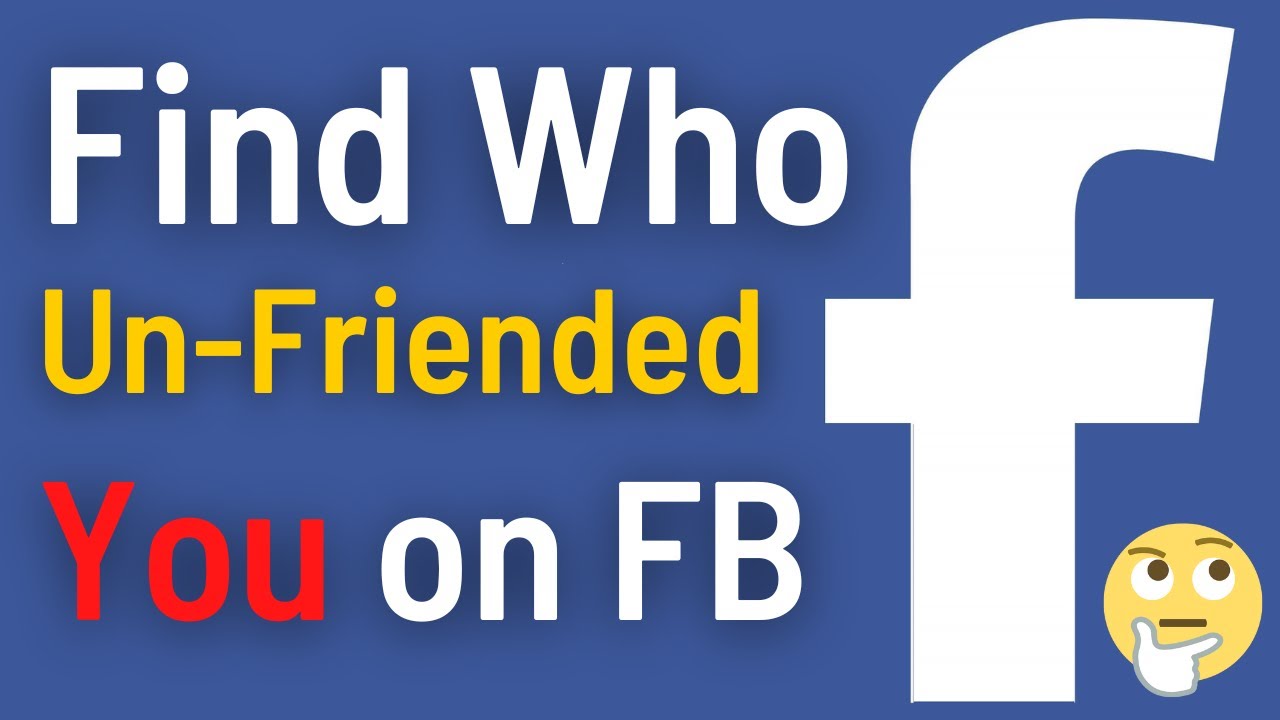 Find Out Who Unfriended You On Facebook  Quickly